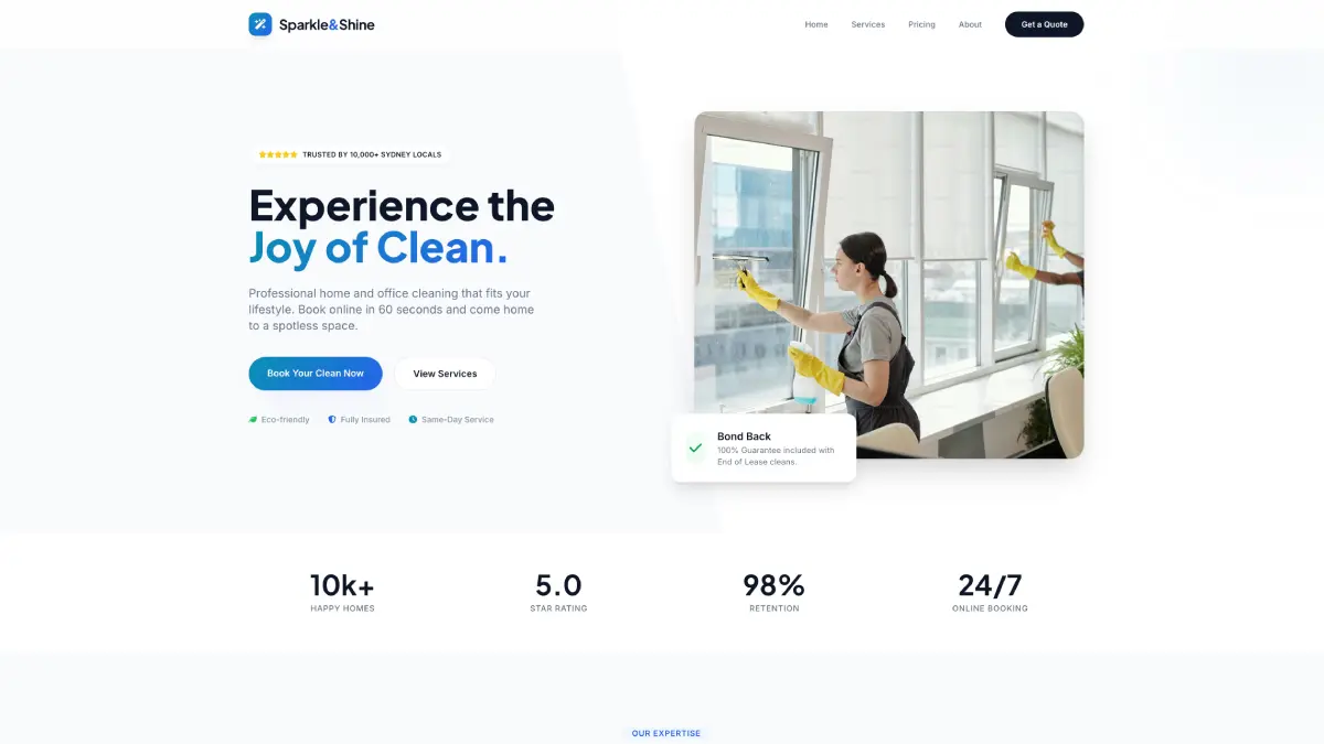 cleaning-website-design-sydney